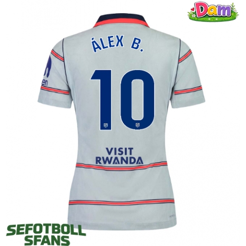 Atletico Madrid Alex Baena #10 Tredje Tröja Kvinnor 2026-27 Kortärmad